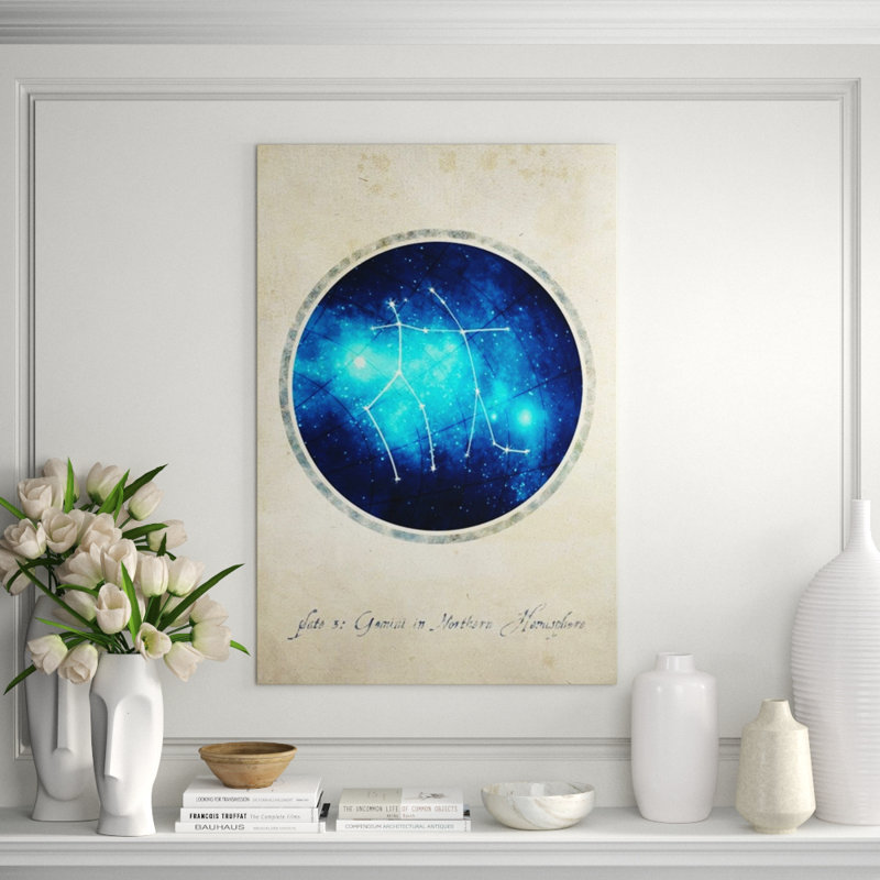 Gemini Print, Glass Coat, 81" H x 54" W