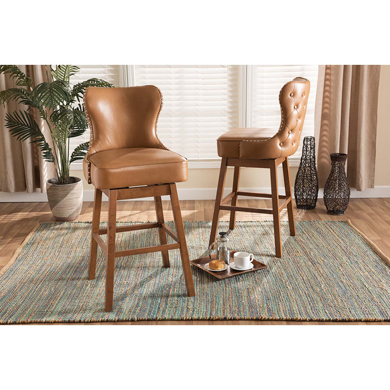 Tabouret de bar pivotant de 30,5 po