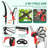 24FT Manual Pole Saw Tree Trimmers Long Handle Pruner Set-112401259
