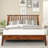 Kaylin Solid Wood Bed Frame with Headboard-104946033-104946034