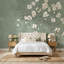 Murale botanique sauge vert-77632214-77632213