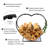 Deran 21.5'' W Metal Heart Shaped Firewood Log Rack