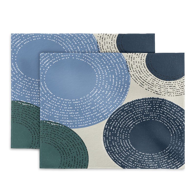Miyana Cotton Abstract Rectangle Placemat