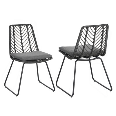 Versatile Outdoor Chair Set With Durable Rattan And Comfortable Cushions