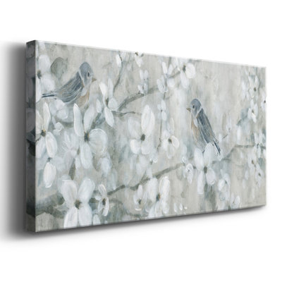Fleurs accueillantes - Impression sur toile tendue