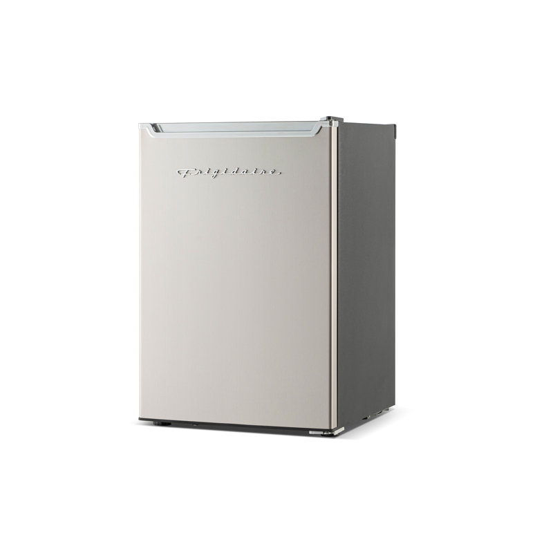 Frigidaire Congélateur vertical, congélateur compact avec tablettes grillagées, porte réversible, platine 