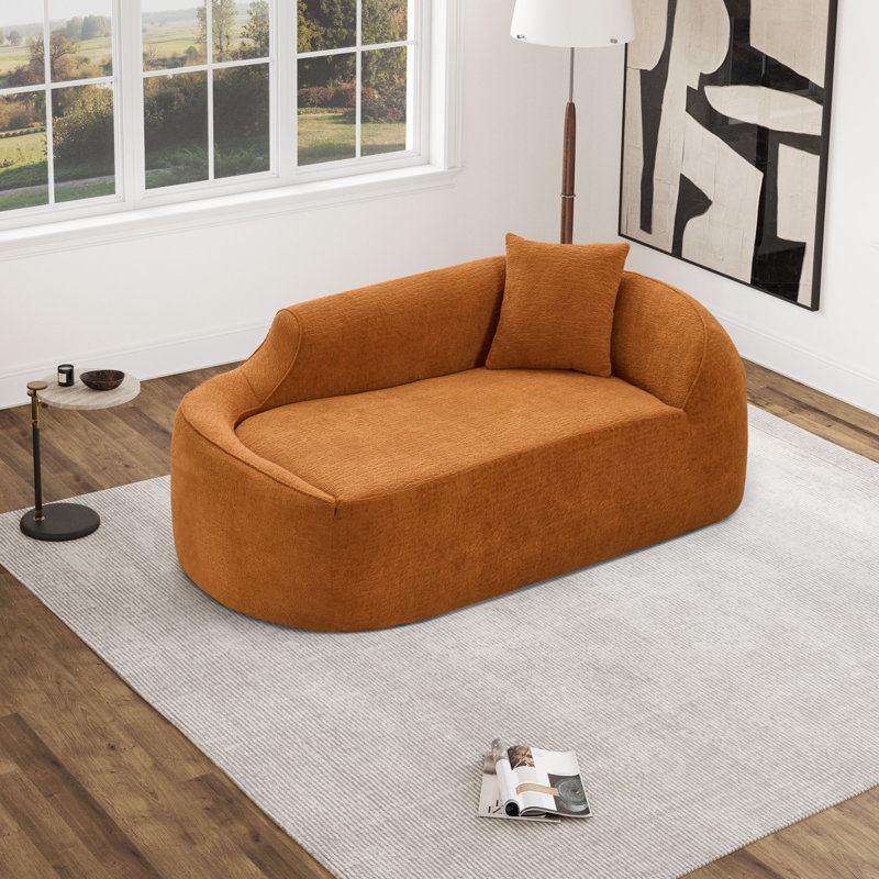Canapé Curved, Orange