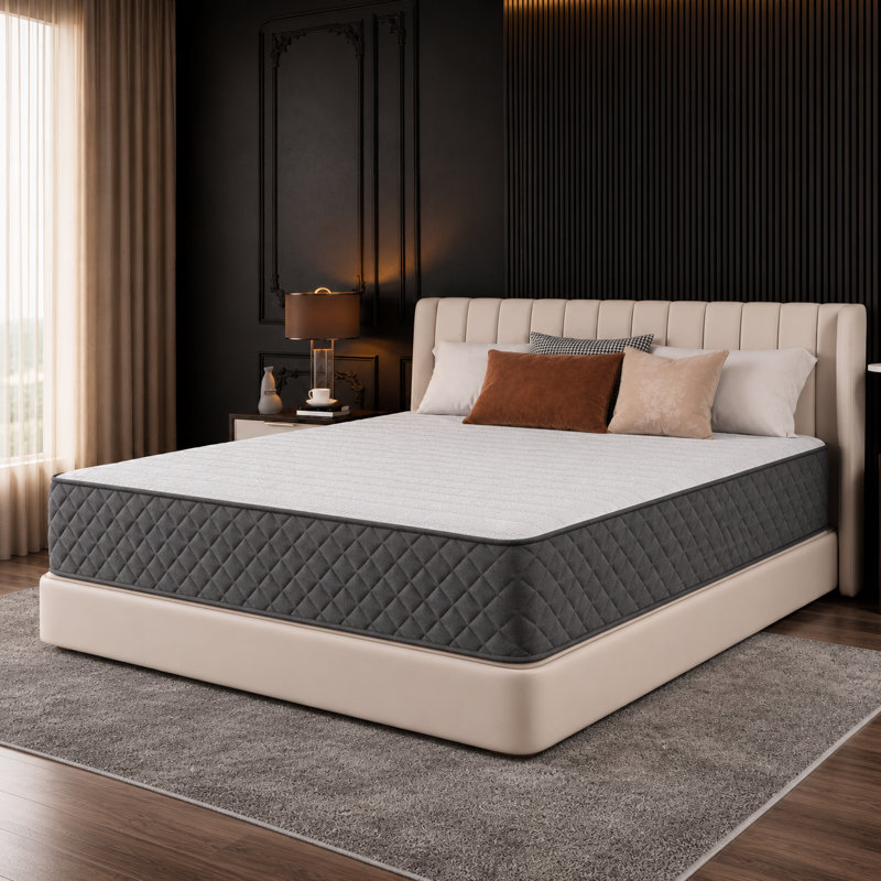 Matelas hybride mi-ferme 12 po Noren, 12", Grand lit