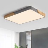 Kita 1 - Light Rectangle Dimmable LED Flush Mount