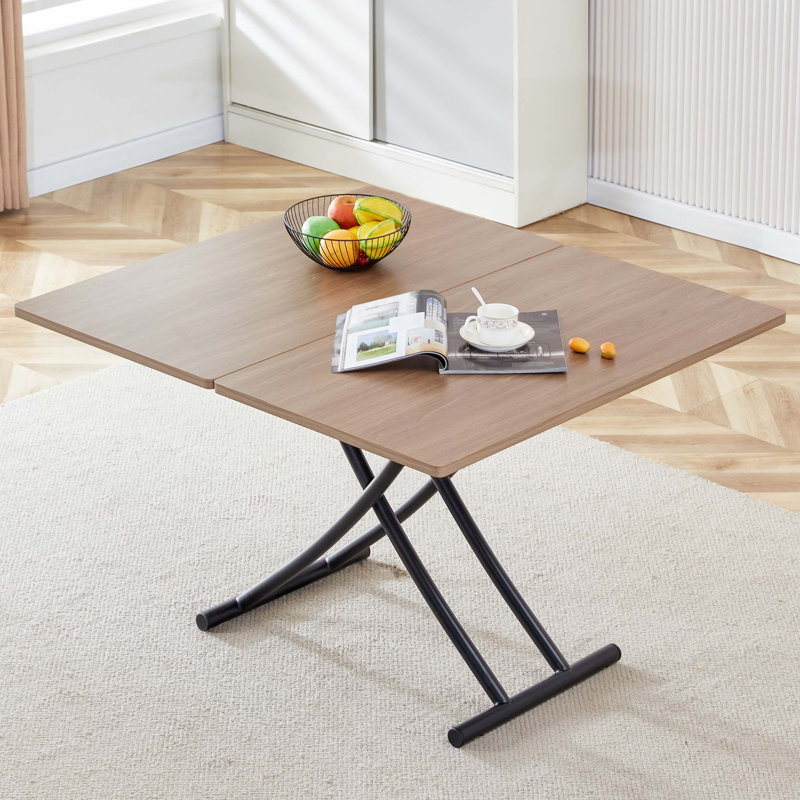 Adjusted Coffee Table With A Side Table