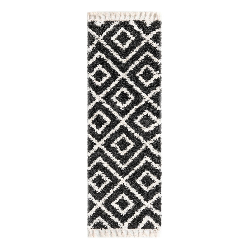Bikales Geometric Indoor Rug, Runner 2'2" x 6'