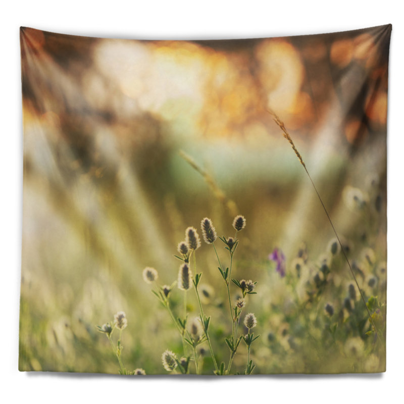 Tapisserie «Little Summer Flowers in Meadow», H 68 po x l 80 po