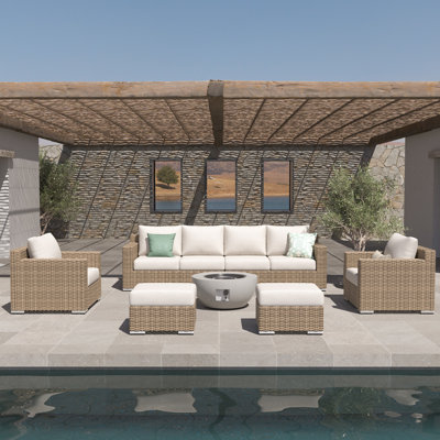 Tenafly 7-Piece Fire Seating Set