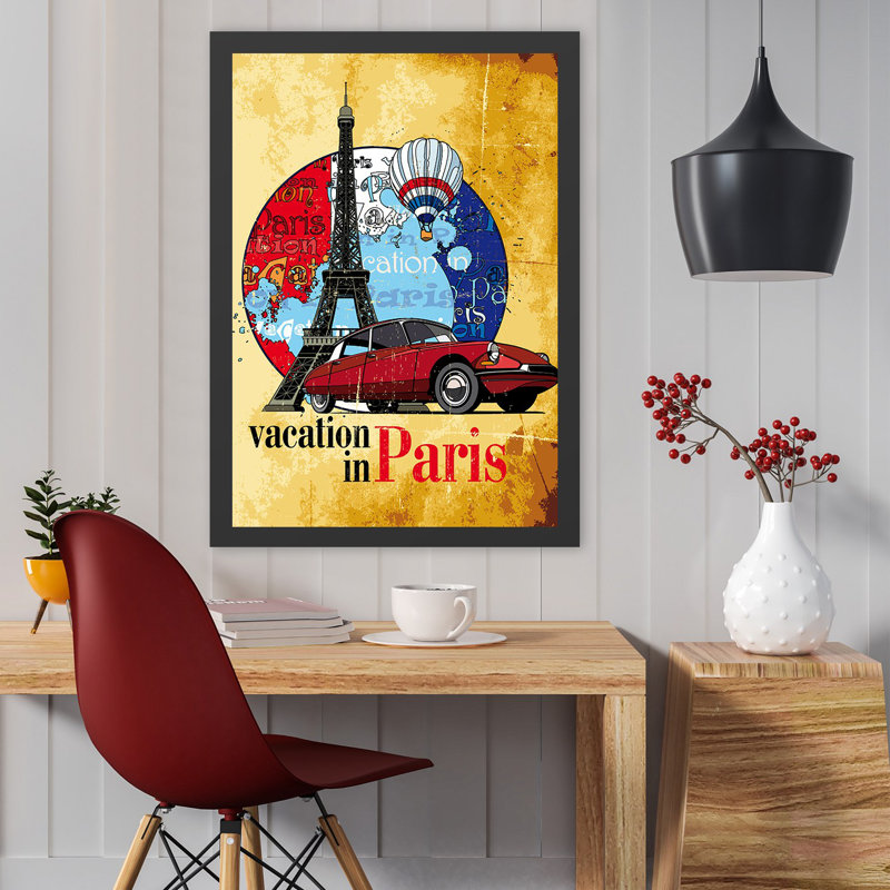 Élégante peinture encadrée décorative, 14 x 18 pouces | 100% panneau de fibres à densité moyenne avec structure 100% polystyrène (0,8 po d'épaisseur) | Impression numérique UV | Prêt à suspendre pour une décoration de salon, de chambre à coucher ou de bureau
