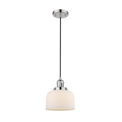 Luminaire suspendu en forme de dôme à 1 lumière Witherington