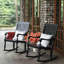 Oisin Solid Wood Outdoor Rocking Chair-1412917422