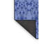 Tapis damassé bleu-488373871