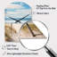 Path To The Beach VI - horloge murale asymétrique-104240725