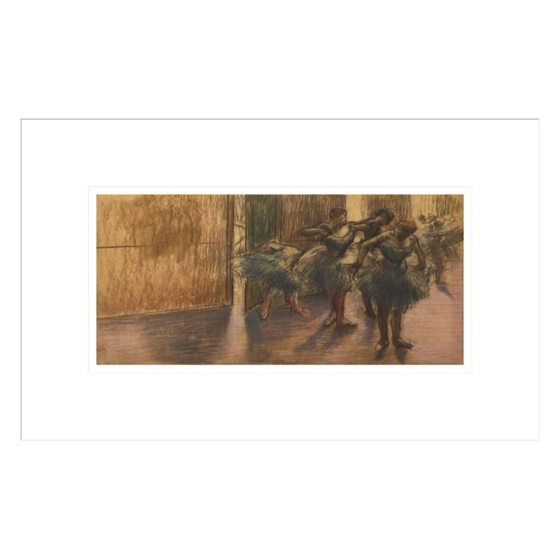 «The Rehearsal Room» par Edgar Degas, impression giclée encadrée, H 10,85 po x l 16,75 po