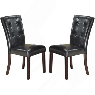 Ensemble de 2 chaises d'appoint Modern Parson