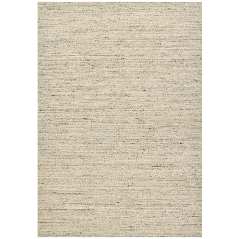 Hand Woven Hand Loomed Gray Area Rug, Rectangle 250 x 350 cm