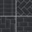 Brique Piscina 9 5/8 po X 19 1/2 po Carreau de porcelaine pour plancher et mur-103236906