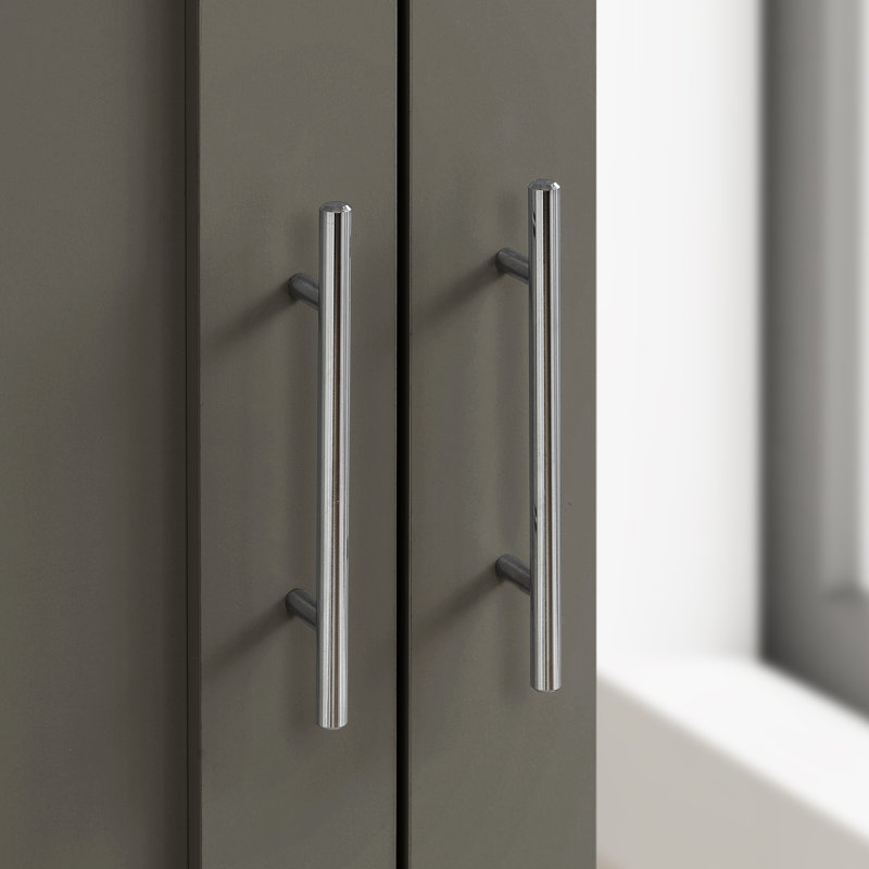 3 Door Manufactured Wood Wardrobe