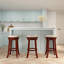 Tabouret 30 ", siège en tissu-1330944848