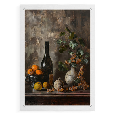 FLORAL Series DCCXII -Canvas Print Only - NOT FRAMED