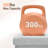 16" Wide Cube Light Gray Storage Ottoman-120892860