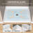 48'' W X 38'' D ADA Acrylic Alcove Shower Pan Single Threshold Handicapped Shower Base Rectangular White Shower Tray with Center Drain & Non-Slip Design