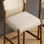 Chaise d'appoint à dossier solide crème et blanc noisette (ensemble de 6)-1507134060-1507134062