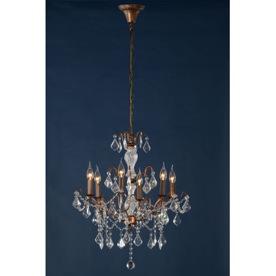 Paula 6-Light Candle-Style Chandelier
