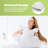Soft Cotton Pillowcases with Enclosed Sleeve Design Breathable Pillow Case for Easy Removal-193932199-201008467