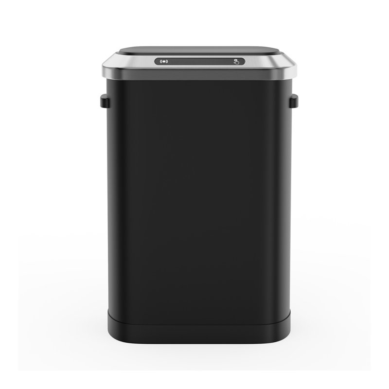 Poubelles automatiques 50L intelligentes - Capteur intelligent complet, Noir