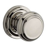 Traditional Double Dummy Door Knob with Traditional Round Rose