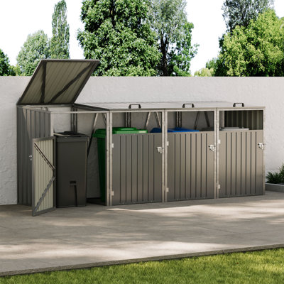 Garbage bin room