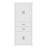 Storage Cabinet With Multi-Functional Storage Space For Kitchen/Bathroom/Dining Room/Living Room , 2 Drawers With Slide Rails, Adjustable Shelf-925045398