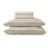Premium 4-piece Cal King Jersey Sheets And Sheet Sets, Ivory, Breathable & Stretchable