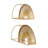 Sirrena Wall Shelf Mirror Set