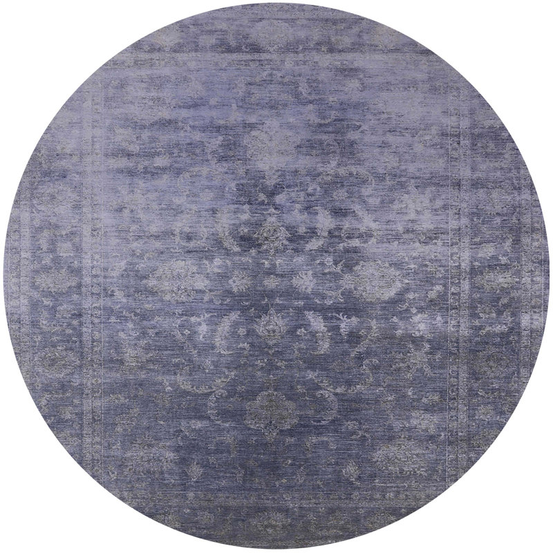 Oriental Indoor Rug, Round 7'