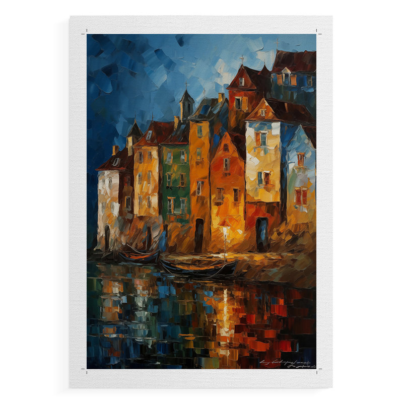 LANDSCAPES Series CCLXI -Canvas Print Only - NOT FRAMED, 18" H x 12" W