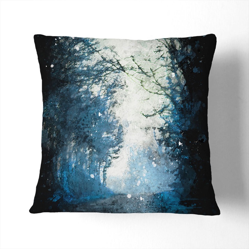 Square Throw Cushion, 40cm H x 40cm W x 15cm D