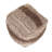 Arvetta Upholstered Cotton Ottoman
