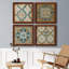 "Villa Umbra", ensemble de 4 reproductions sur toiles-536436133-536484778-536484782