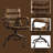 Will Swivel Leather Rolling Executive Office Chair-1957932140