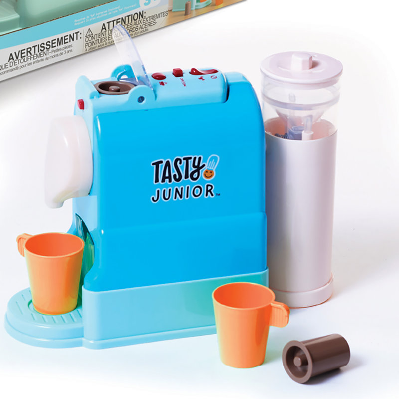 Tasty Jr - Ensemble de cafetière pour jouer avec lumières et son - 3 ans et plus