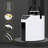Sauna Steamer Portable Pot, 3L Stainless Steel Steam Generator With Remote Control, Smart Touch Button, Spa Machine With Timer Display Mist Moisturizing For Body Detox