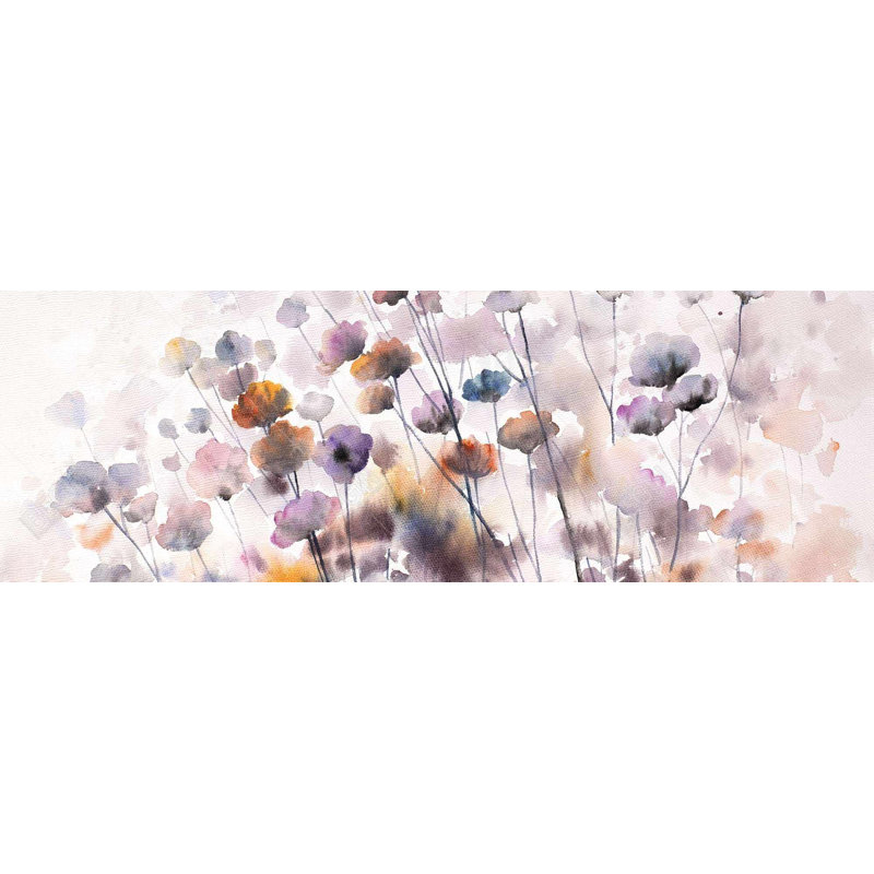 Fleurs sauvages, reproduction sur toile