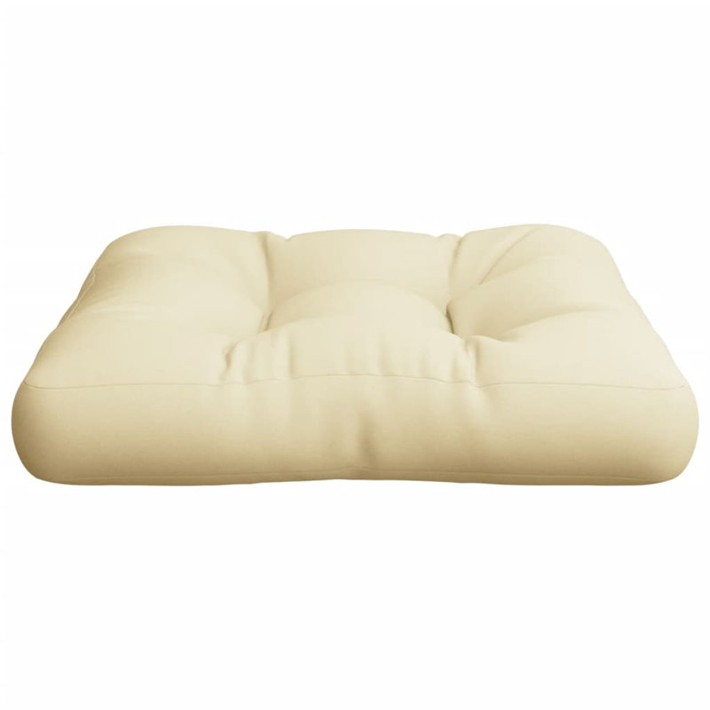 vidaXL Pallet Cushion Red Polyester 23.6" x 23.6" x 4.7, 23.6" H x 23.6" W x 4.7" D, Red